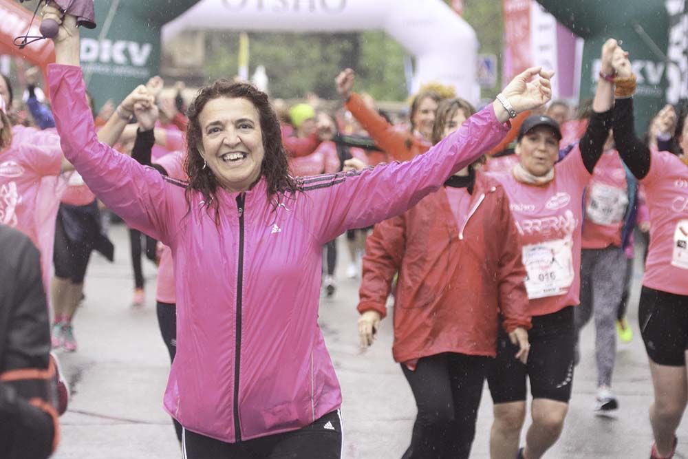 Carrera de la Mujer Madrid meta 9 Arco Izquierdo de 9.35 a 9.48