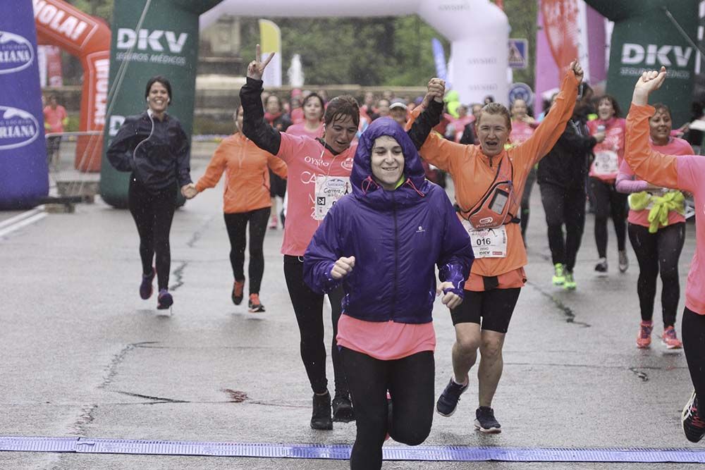 Carrera de la Mujer Madrid meta 9 Arco Izquierdo de 9.35 a 9.48