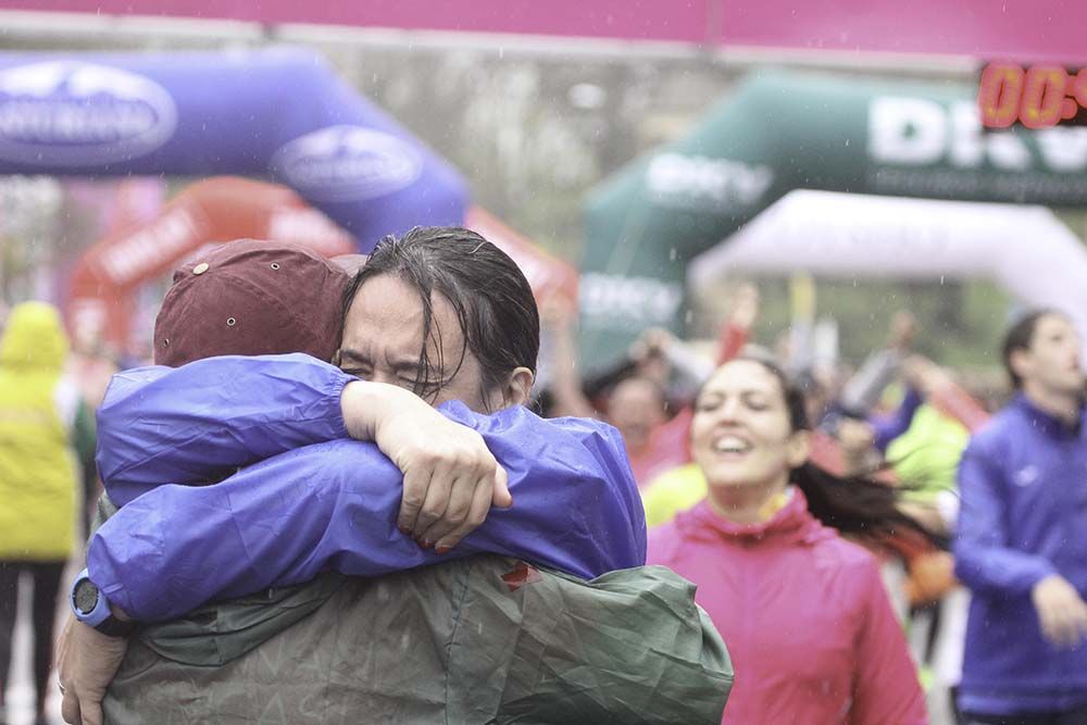 Carrera de la Mujer Madrid meta 9 Arco Izquierdo de 9.35 a 9.48