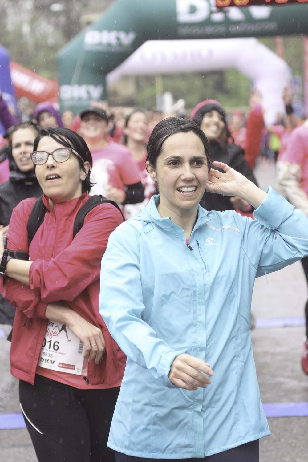 Carrera de la Mujer Madrid meta 9 Arco Izquierdo de 9.35 a 9.48