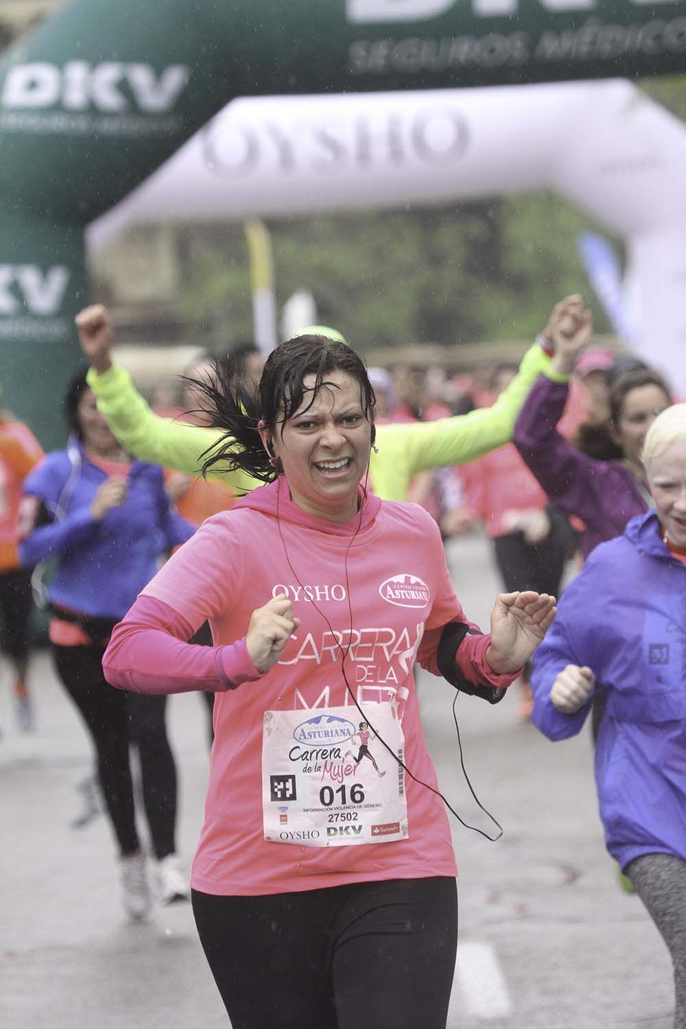 Carrera de la Mujer Madrid meta 9 Arco Izquierdo de 9.35 a 9.48