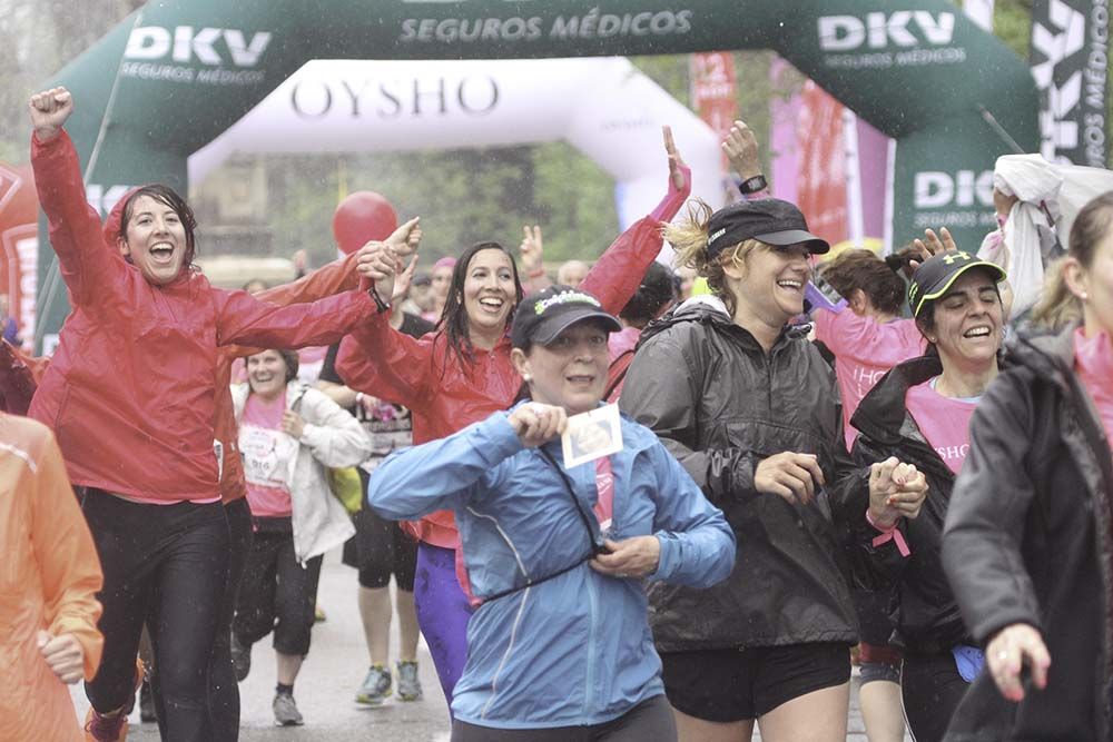 Carrera de la Mujer Madrid meta 9 Arco Izquierdo de 9.35 a 9.48