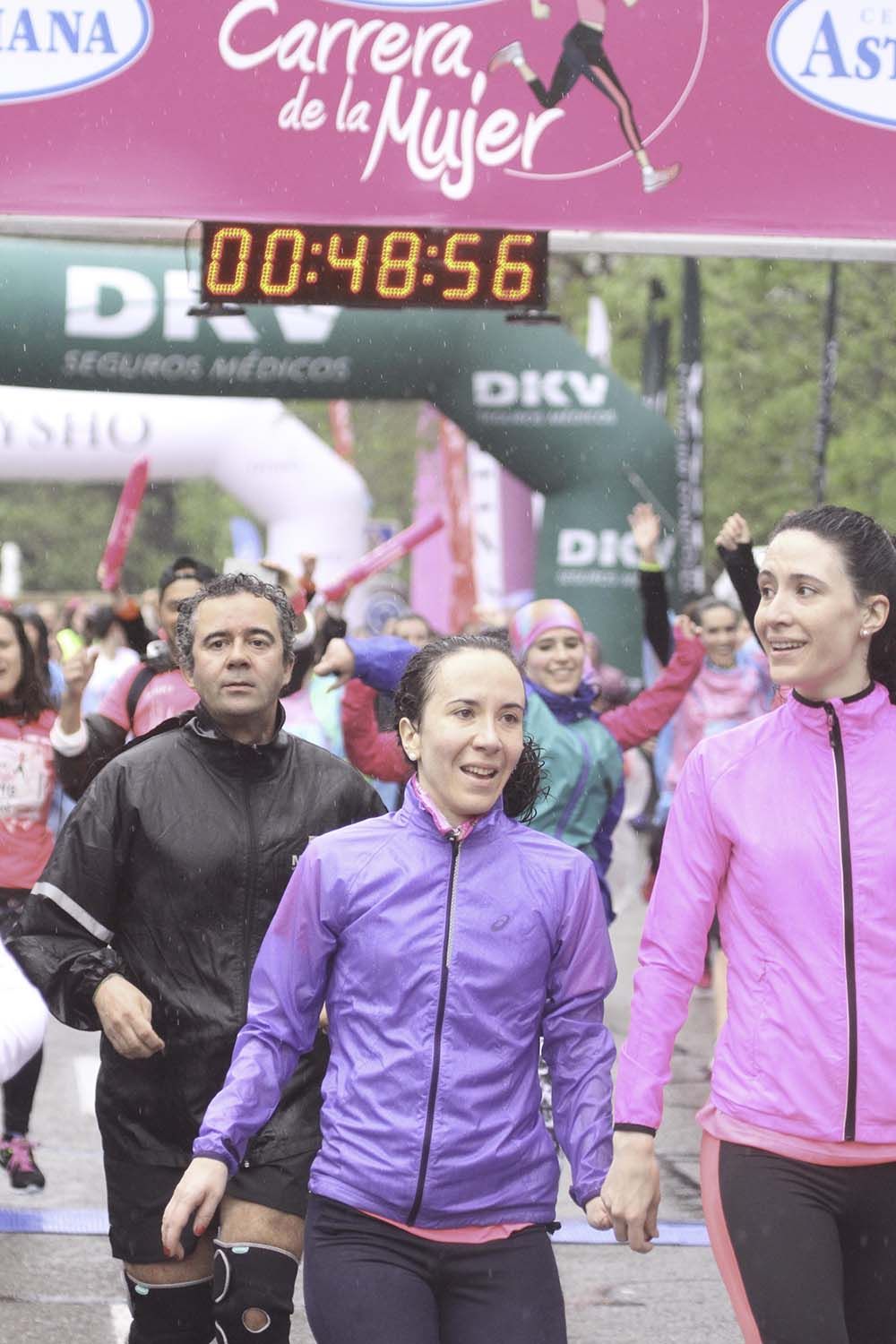 Carrera de la Mujer Madrid meta 9 Arco Izquierdo de 9.35 a 9.48