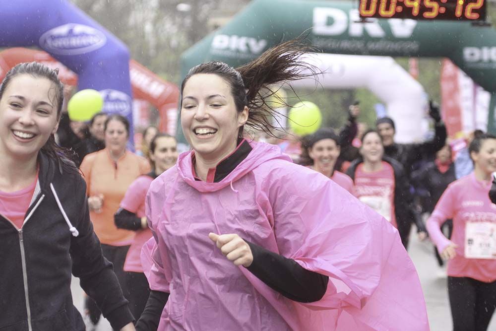 Carrera de la Mujer Madrid meta 9 Arco Izquierdo de 9.35 a 9.48