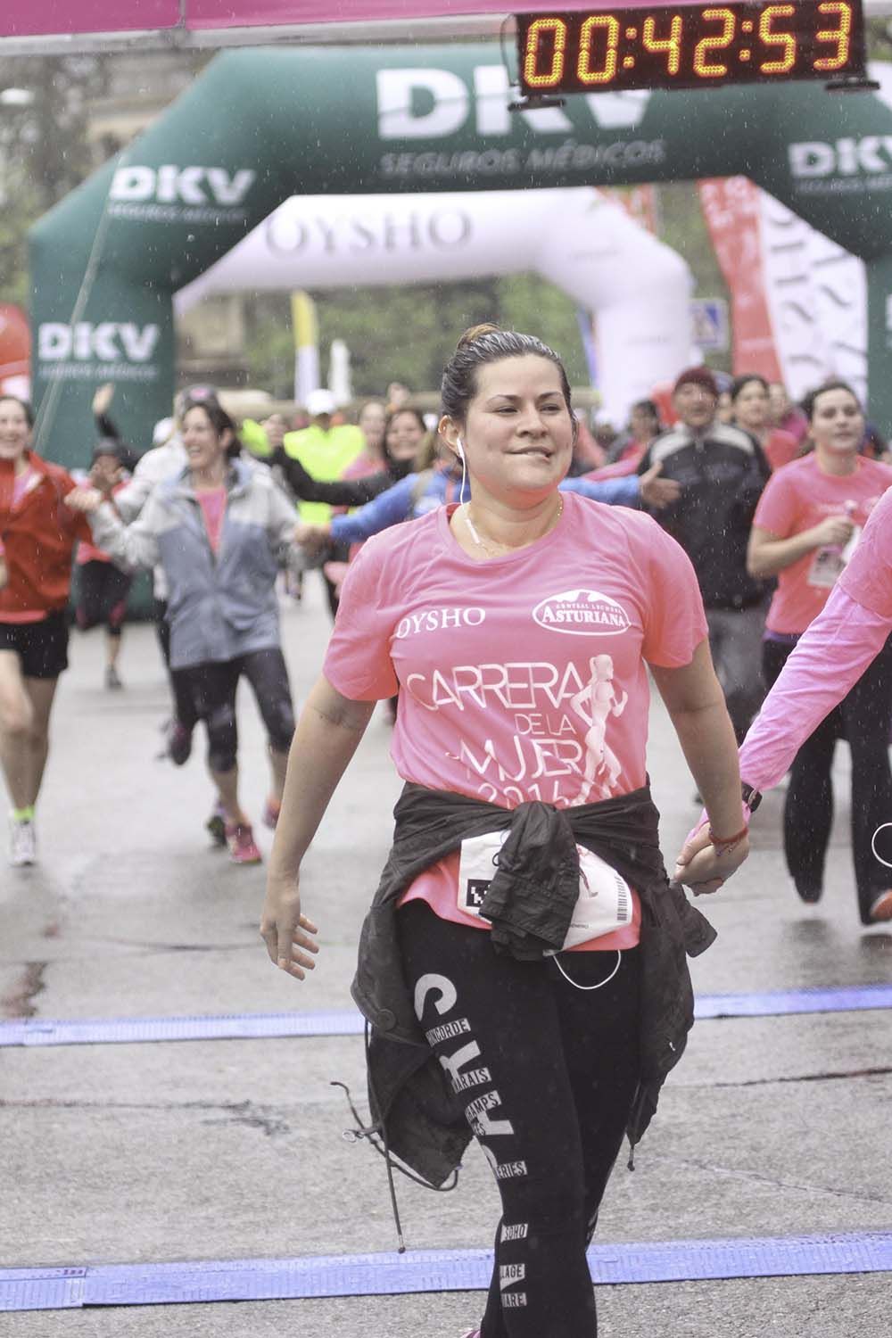 Carrera de la Mujer Madrid meta 9 Arco Izquierdo de 9.35 a 9.48