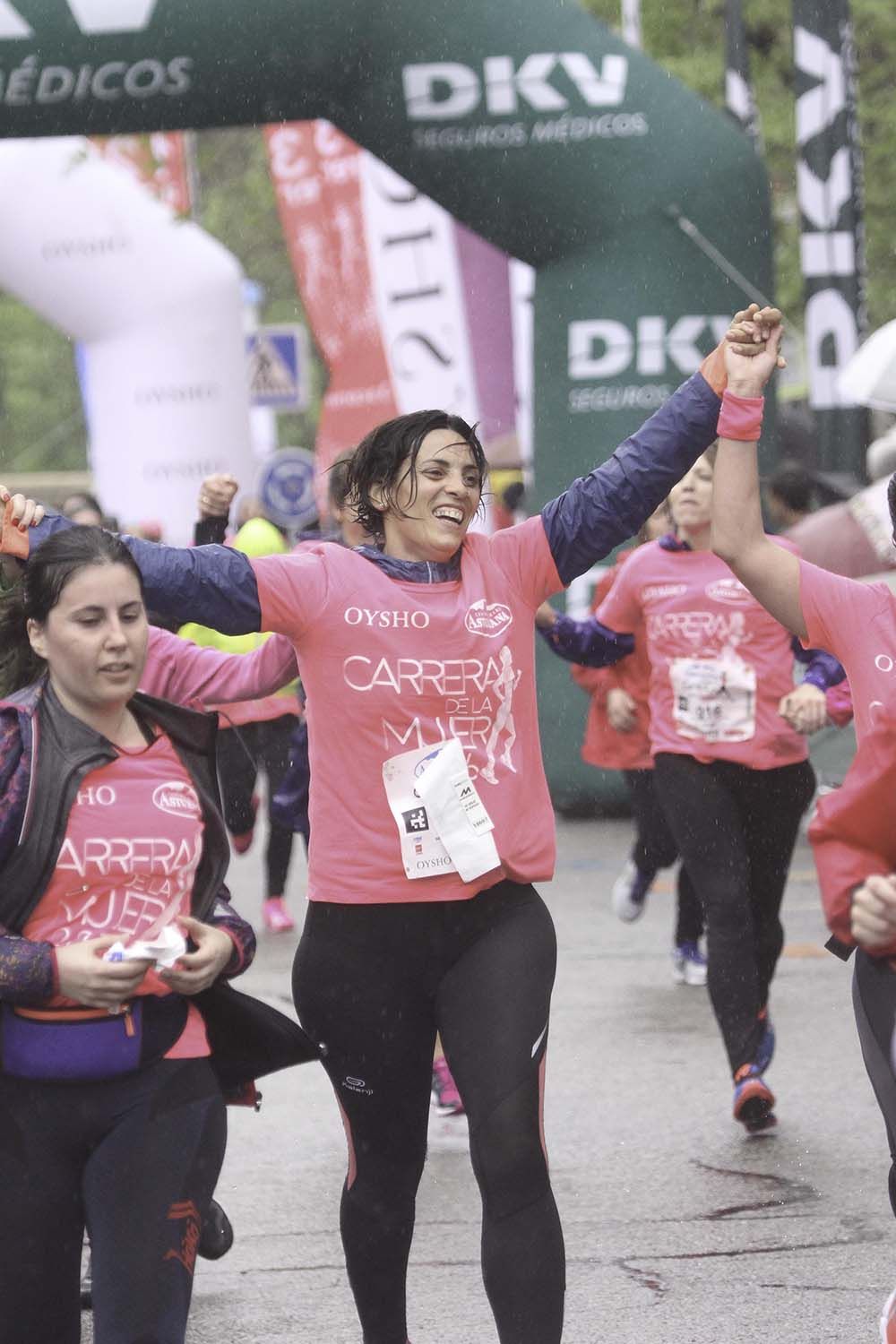 Carrera de la Mujer Madrid meta 9 Arco Izquierdo de 9.35 a 9.48