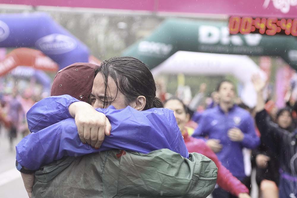 Carrera de la Mujer Madrid meta 9 Arco Izquierdo de 9.35 a 9.48
