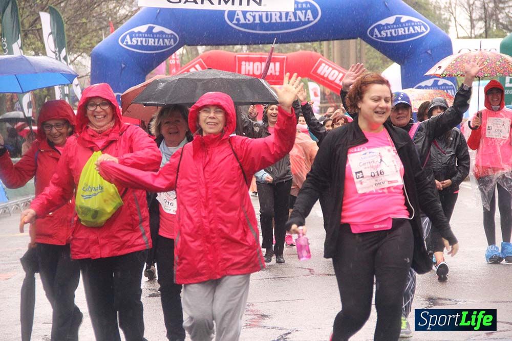 Carrera de la Mujer Madrid meta 6 Arco derecho de 10.33 a 10.45