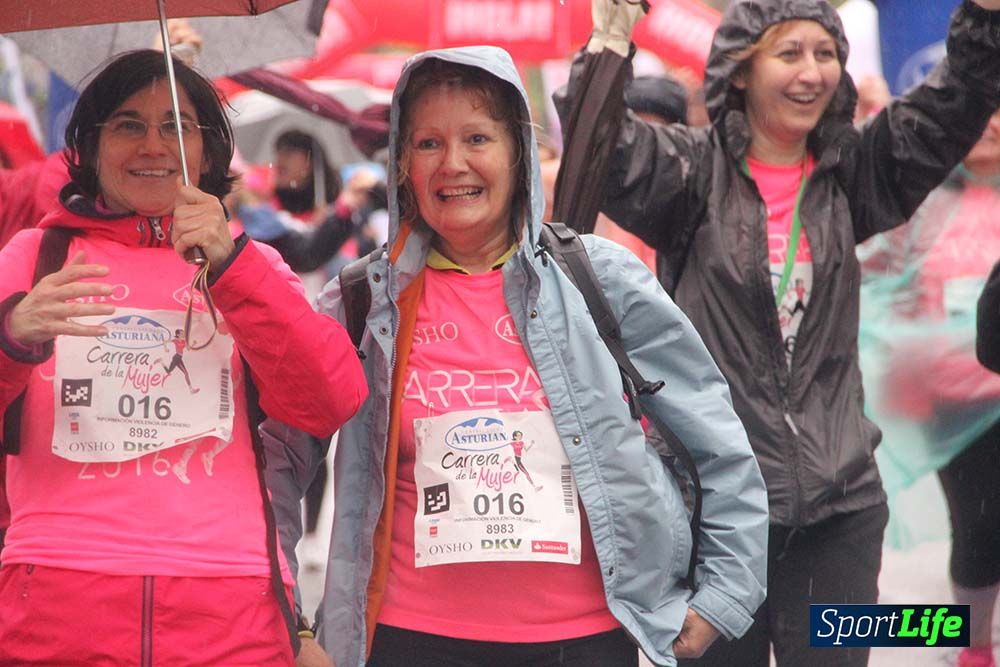 Carrera de la Mujer Madrid meta 6 Arco derecho de 10.33 a 10.45