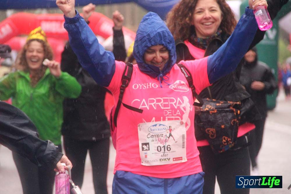 Carrera de la Mujer Madrid meta 6 Arco derecho de 10.33 a 10.45
