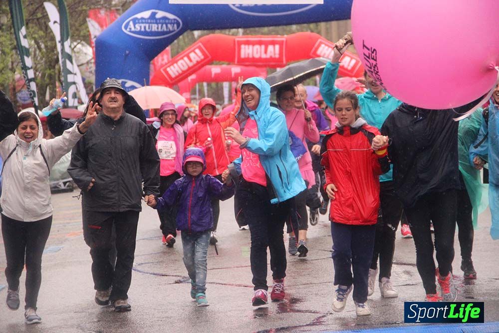 Carrera de la Mujer Madrid meta 6 Arco derecho de 10.33 a 10.45