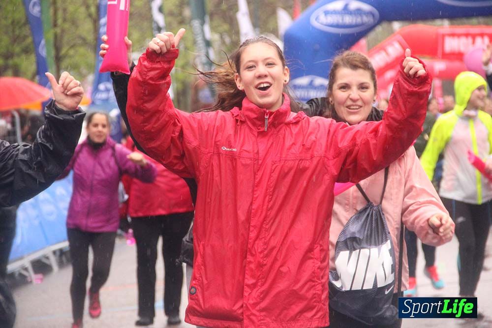 Carrera de la Mujer Madrid meta 6 Arco derecho de 10.33 a 10.45