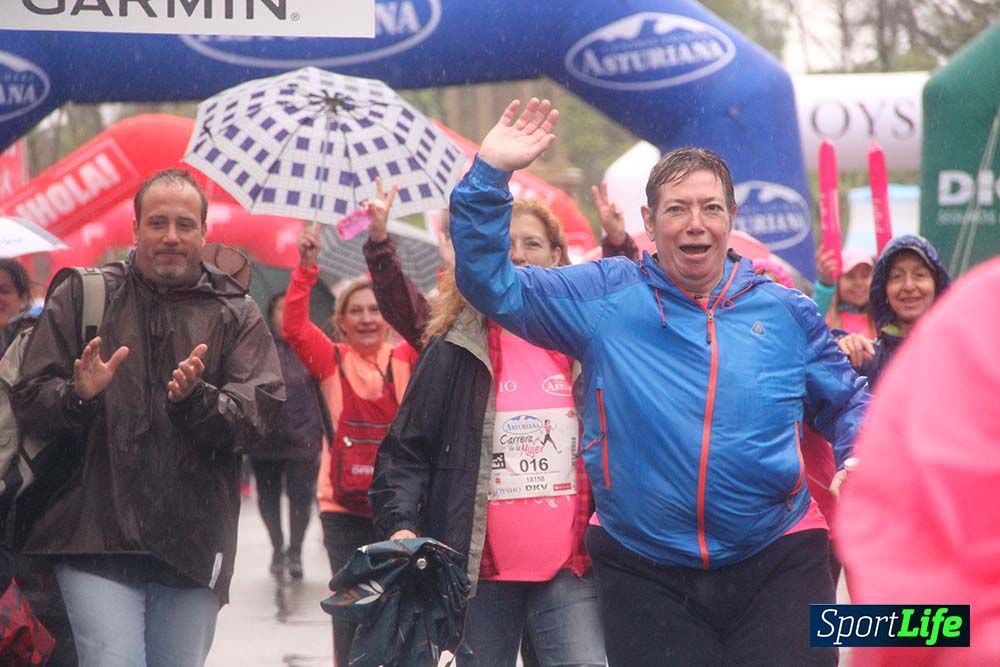 Carrera de la Mujer Madrid meta 6 Arco derecho de 10.33 a 10.45