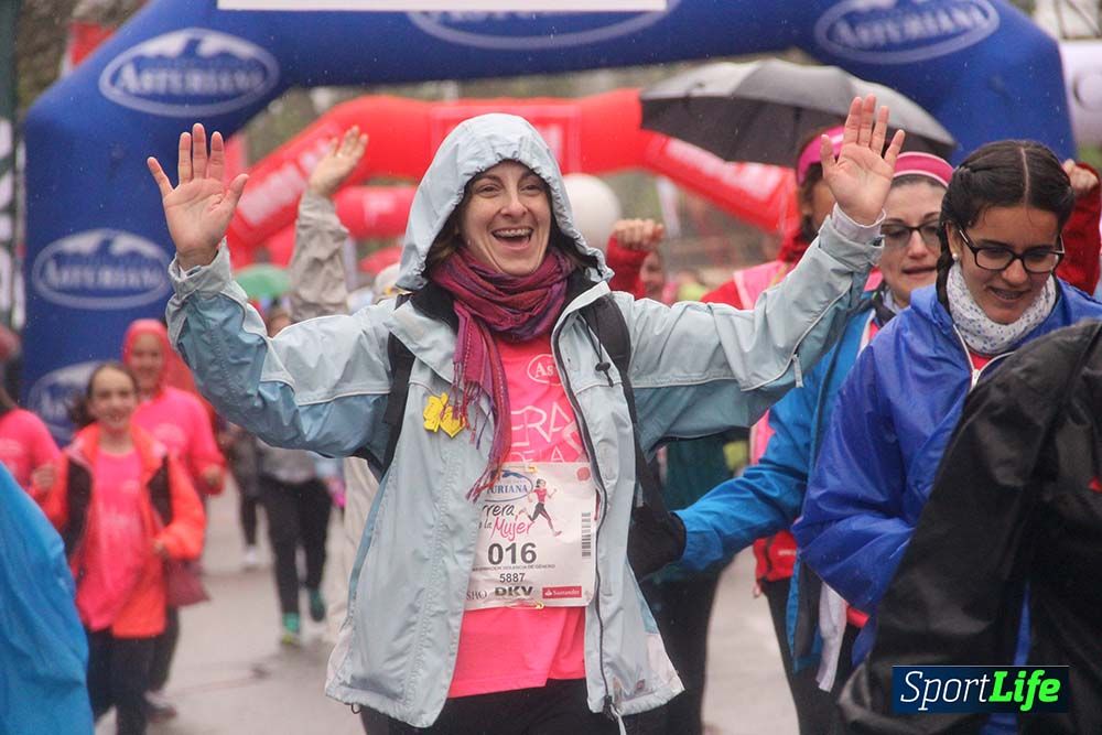 Carrera de la Mujer Madrid meta 6 Arco derecho de 10.33 a 10.45
