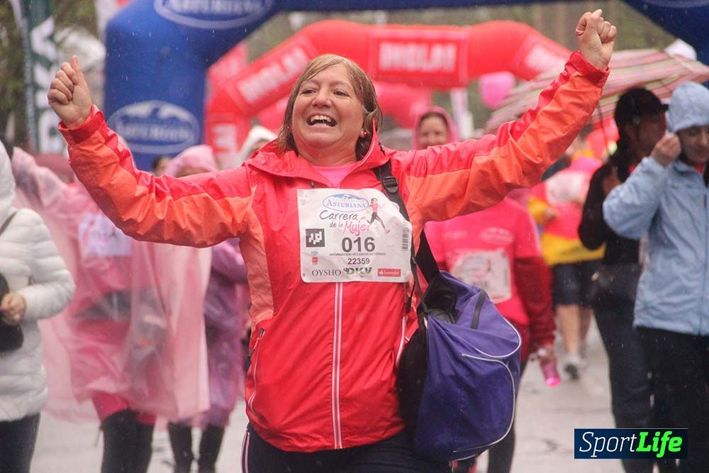 Carrera de la Mujer Madrid meta 6 Arco derecho de 10.33 a 10.45