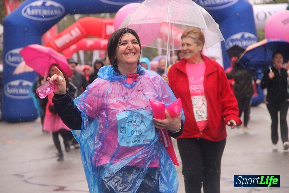 Carrera de la Mujer Madrid meta 6 Arco derecho de 10.33 a 10.45