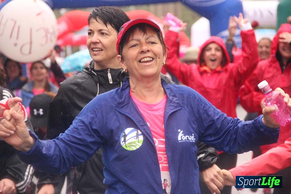 Carrera de la Mujer Madrid meta 6 Arco derecho de 10.33 a 10.45