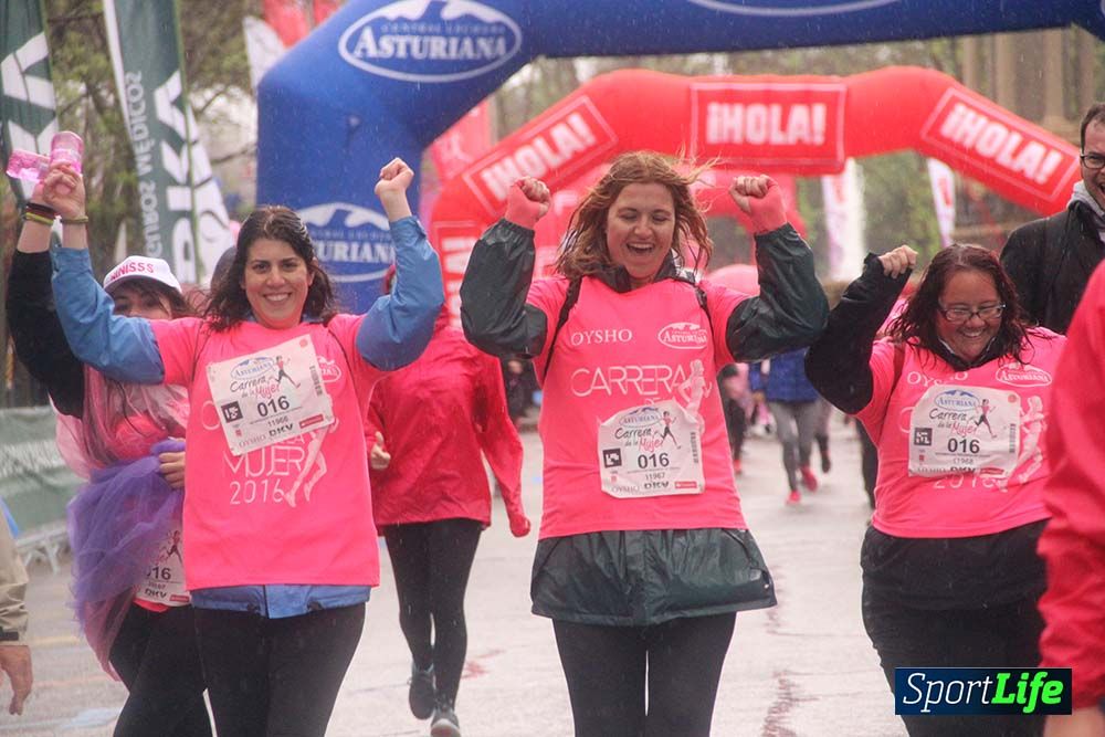 Carrera de la Mujer Madrid meta 6 Arco derecho de 10.33 a 10.45