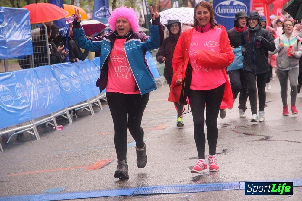 Carrera de la Mujer Madrid meta 6 Arco derecho de 10.33 a 10.45
