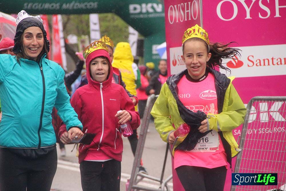 Carrera de la Mujer Madrid meta 6 Arco derecho de 10.33 a 10.45