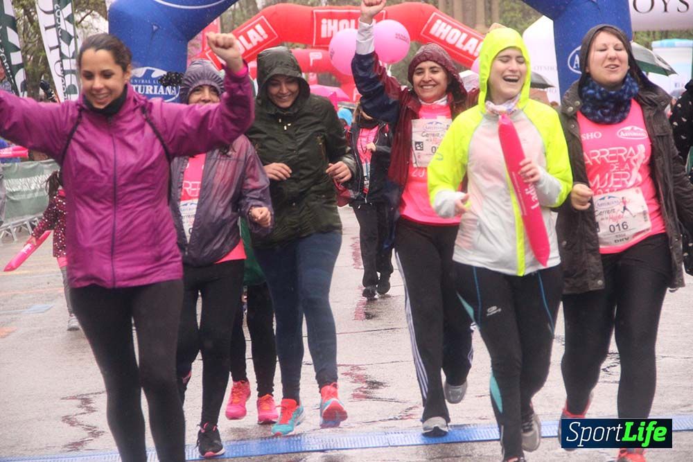 Carrera de la Mujer Madrid meta 6 Arco derecho de 10.33 a 10.45