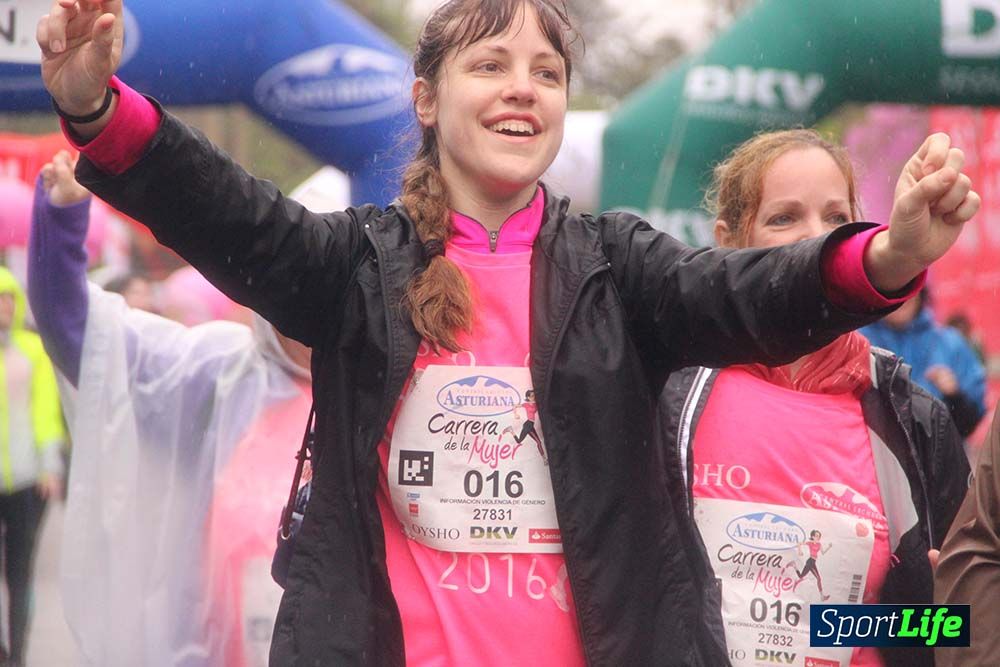 Carrera de la Mujer Madrid meta 6 Arco derecho de 10.33 a 10.45