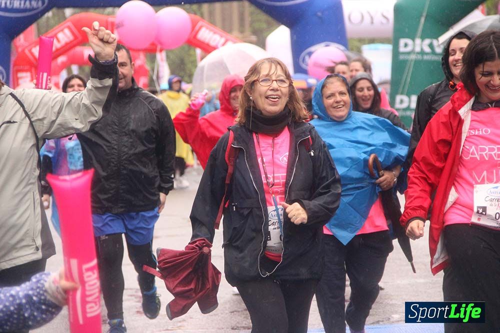 Carrera de la Mujer Madrid meta 6 Arco derecho de 10.33 a 10.45