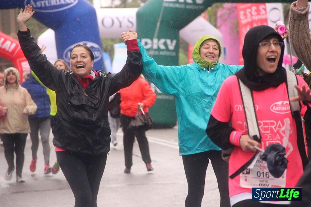 Carrera de la Mujer Madrid meta 6 Arco derecho de 10.33 a 10.45