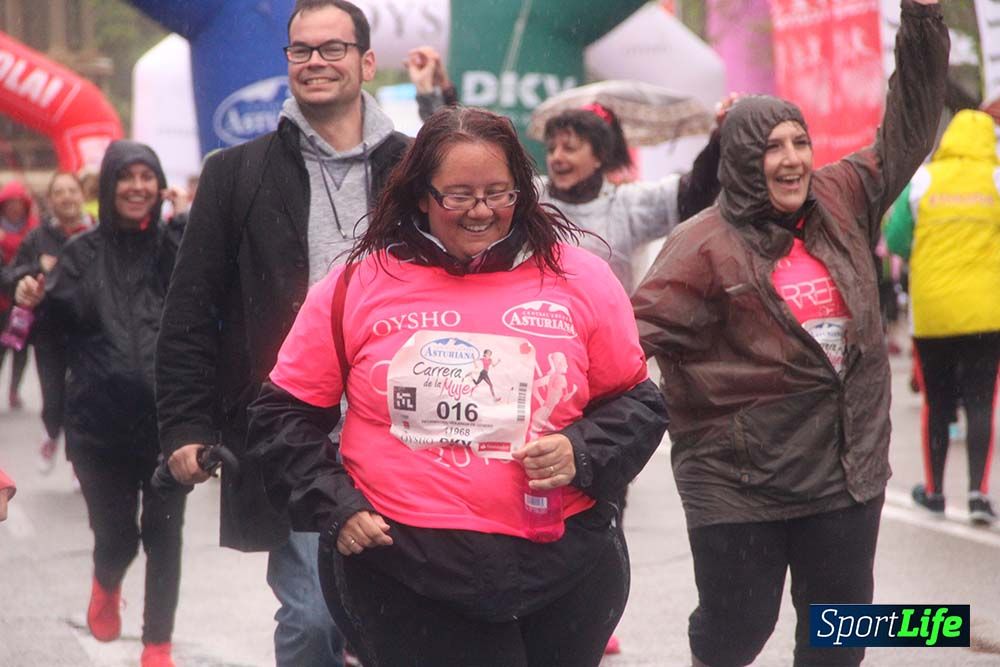 Carrera de la Mujer Madrid meta 6 Arco derecho de 10.33 a 10.45