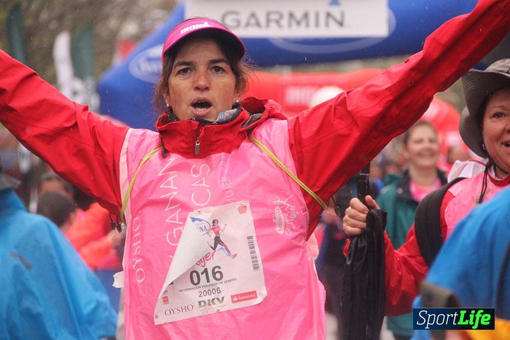 Carrera de la Mujer Madrid meta 6 Arco derecho de 10.33 a 10.45