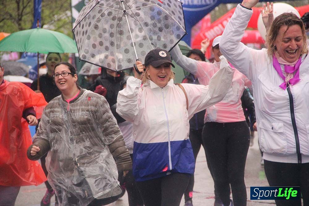 Carrera de la Mujer Madrid meta 6 Arco derecho de 10.33 a 10.45