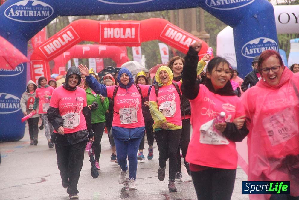 Carrera de la Mujer Madrid meta 6 Arco derecho de 10.33 a 10.45