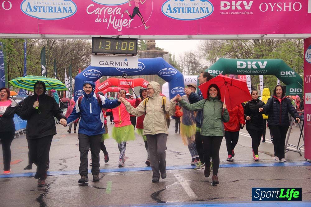 Carrera de la Mujer Madrid meta 6 Arco derecho de 10.33 a 10.45
