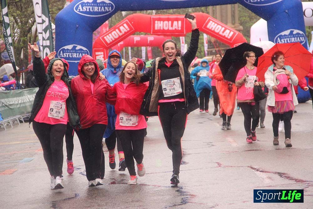Carrera de la Mujer Madrid meta 6 Arco derecho de 10.33 a 10.45