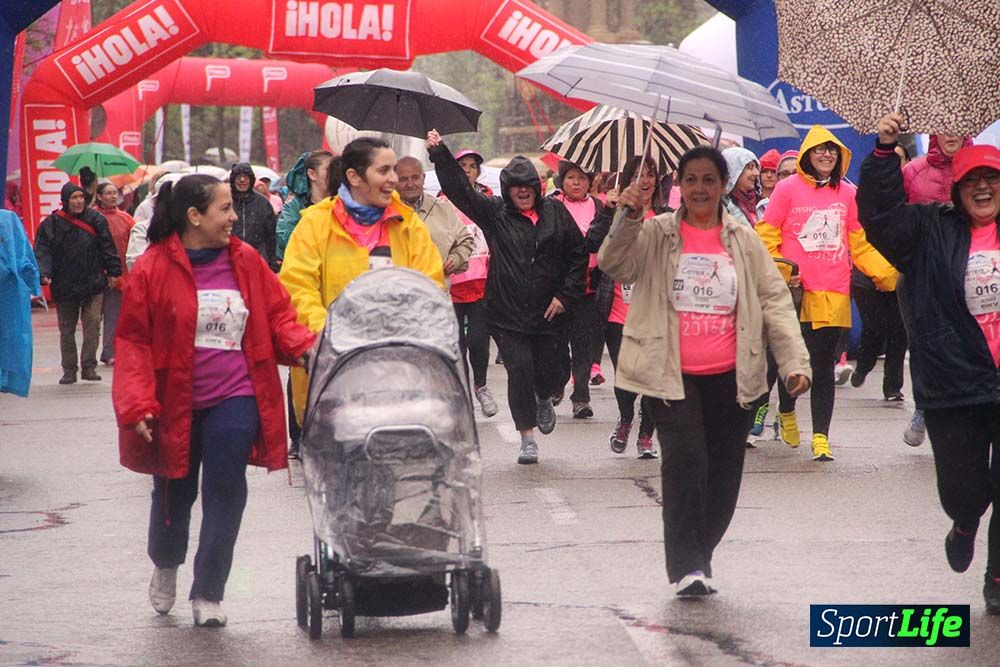 Carrera de la Mujer Madrid meta 6 Arco derecho de 10.33 a 10.45