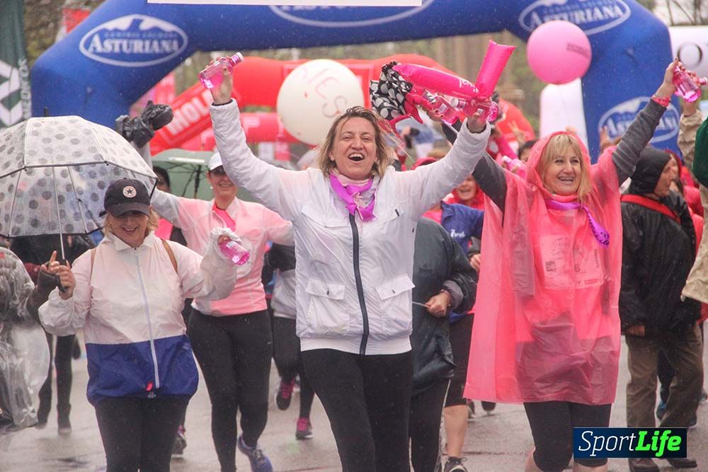 Carrera de la Mujer Madrid meta 6 Arco derecho de 10.33 a 10.45