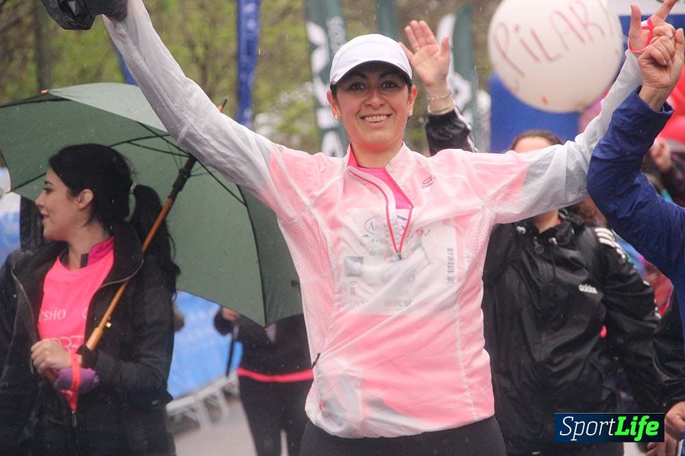 Carrera de la Mujer Madrid meta 6 Arco derecho de 10.33 a 10.45