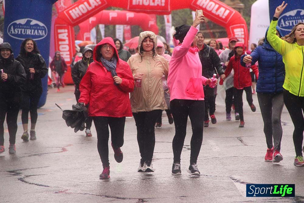 Carrera de la Mujer Madrid meta 6 Arco derecho de 10.33 a 10.45