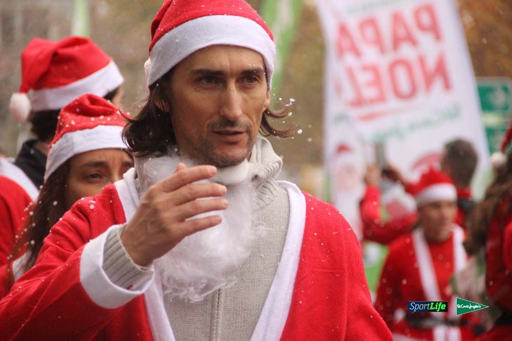 Carrera Papa Noel entrada en meta