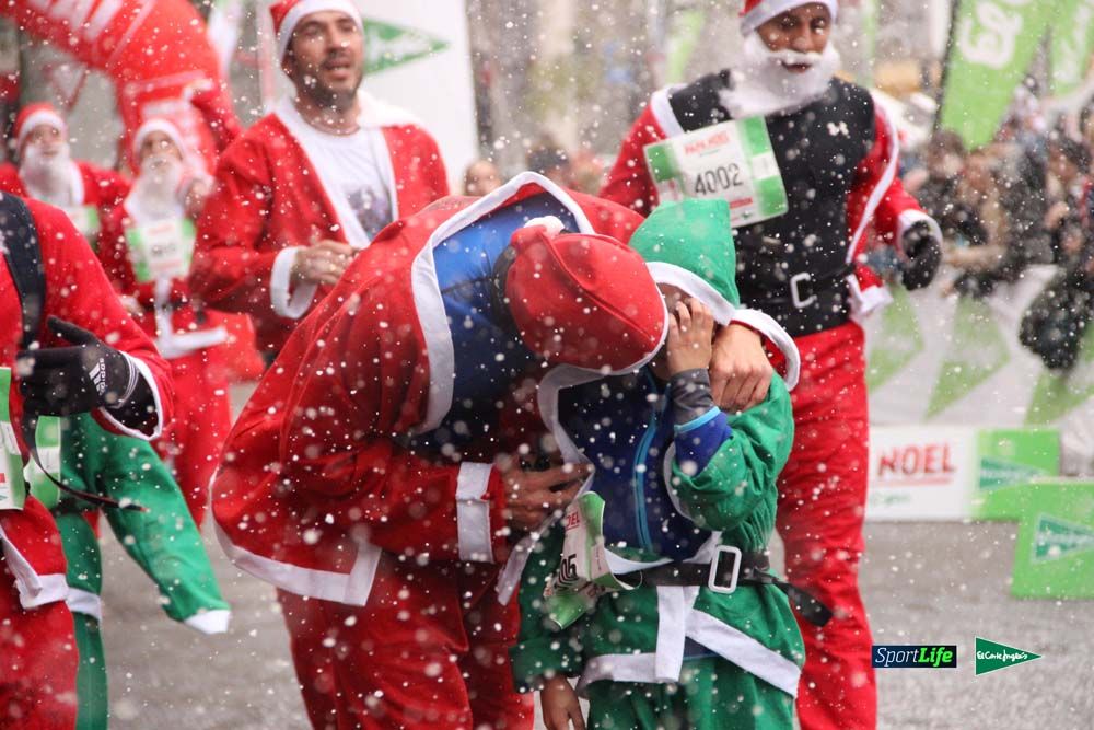Galería de la Carrera de Papá Noel, ambiente, salida y entra en meta hasta el minuto 25