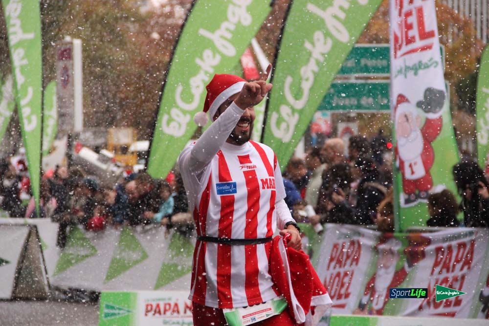 Galería de la Carrera de Papá Noel, ambiente, salida y entra en meta hasta el minuto 25