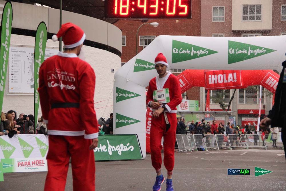 Galería de la Carrera de Papá Noel, ambiente, salida y entra en meta hasta el minuto 25