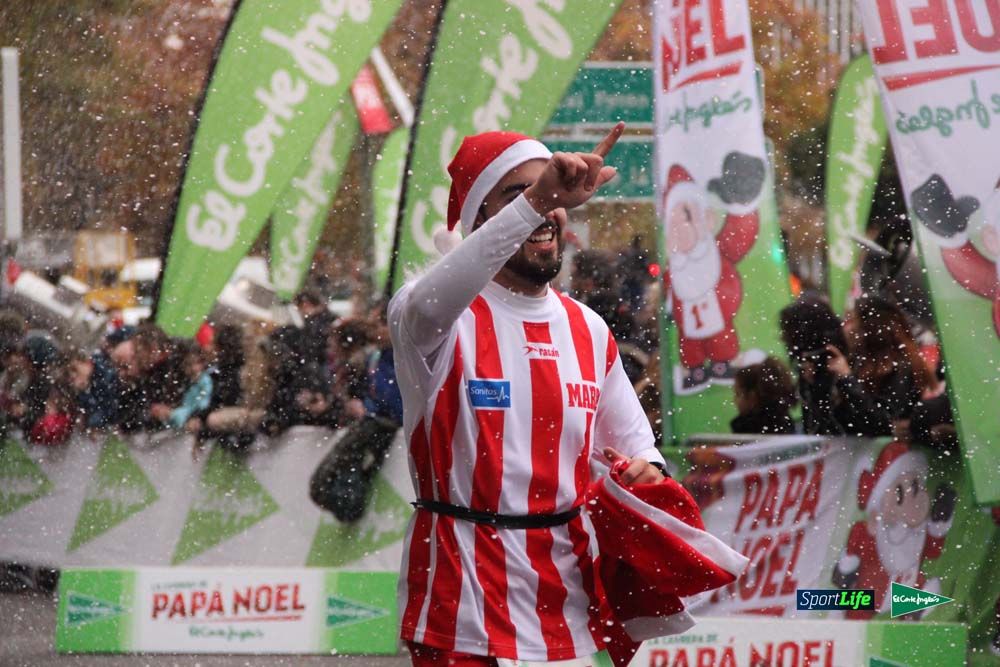 Galería de la Carrera de Papá Noel, ambiente, salida y entra en meta hasta el minuto 25