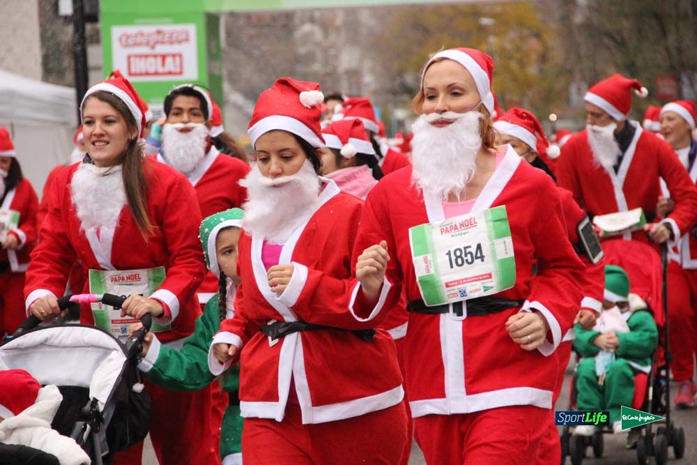 Galería de la Carrera de Papá Noel, ambiente, salida y entra en meta hasta el minuto 25