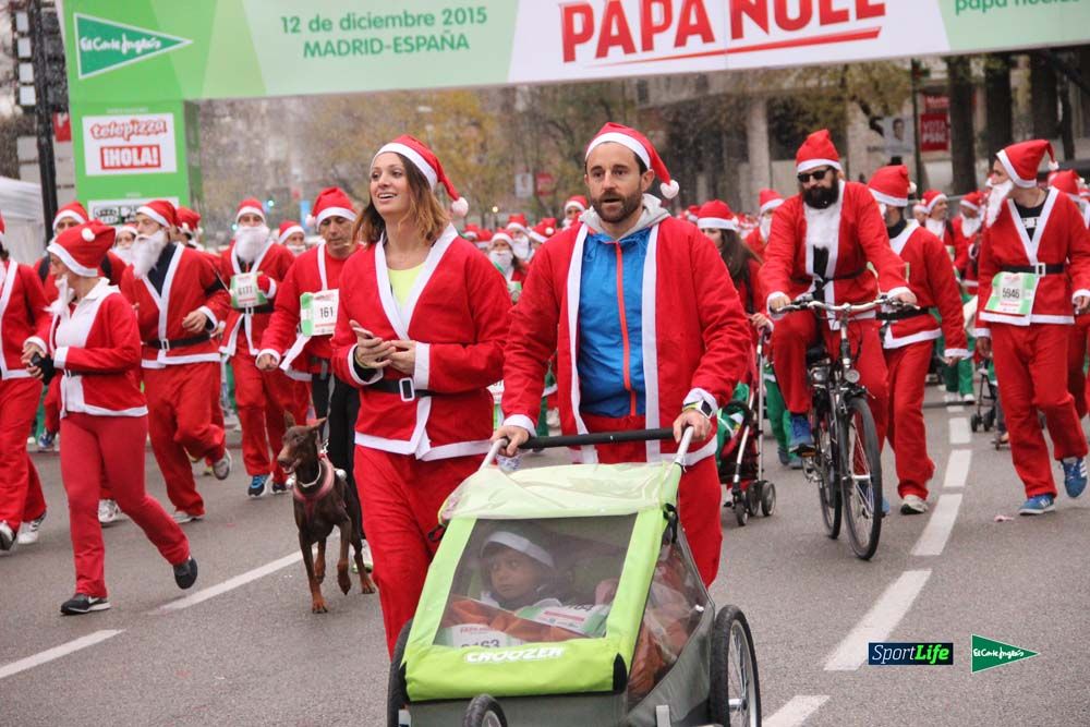 Galería de la Carrera de Papá Noel, ambiente, salida y entra en meta hasta el minuto 25