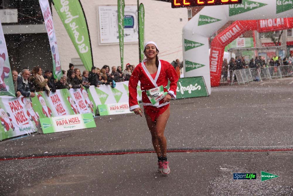 Galería de la Carrera de Papá Noel, ambiente, salida y entra en meta hasta el minuto 25