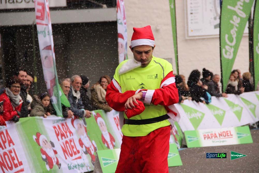 Galería de la Carrera de Papá Noel, ambiente, salida y entra en meta hasta el minuto 25