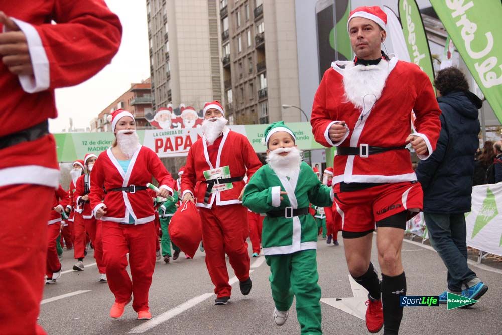 Galería de la Carrera de Papá Noel, ambiente, salida y entra en meta hasta el minuto 25