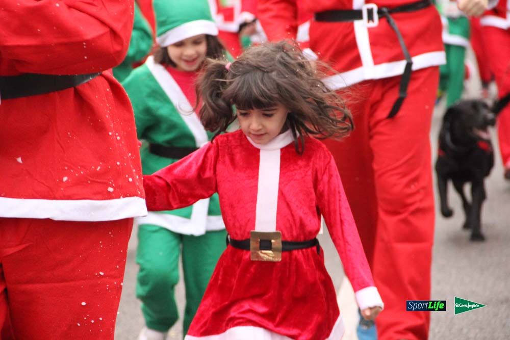 Galería de la Carrera de Papá Noel, ambiente, salida y entra en meta hasta el minuto 25