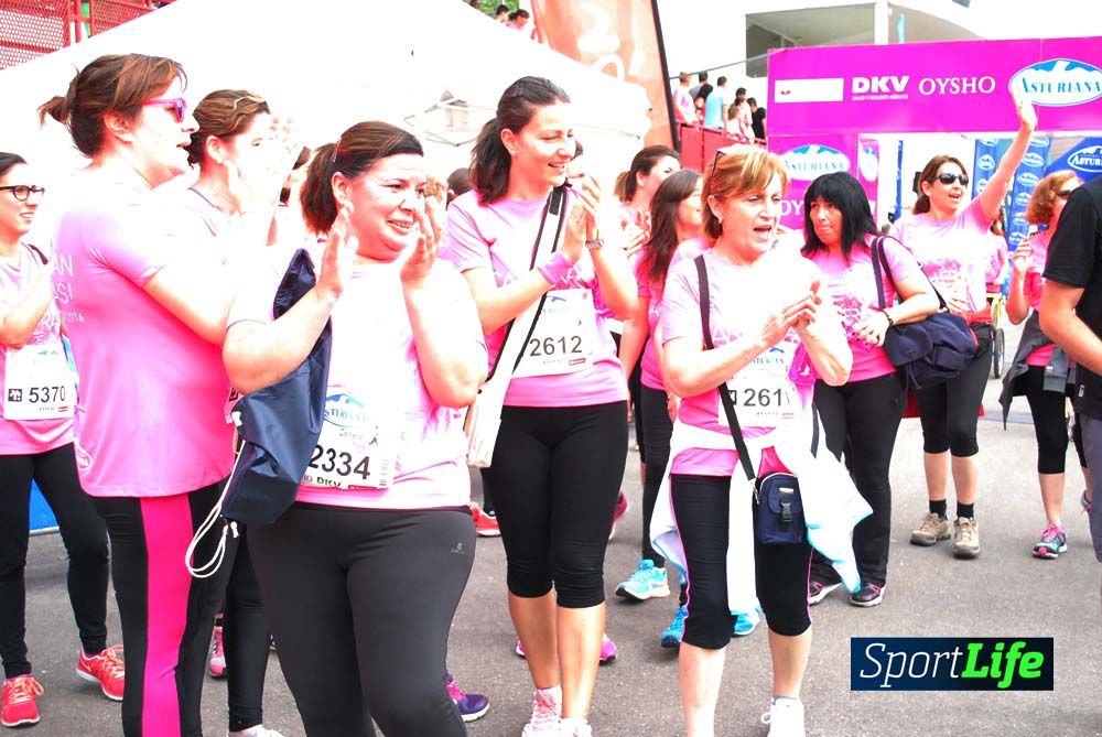 Carrera de la Mujer Gijón meta 6 (de 1h 01 a 1h 10)